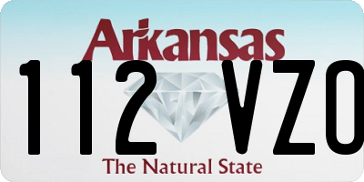 AR license plate 112VZO