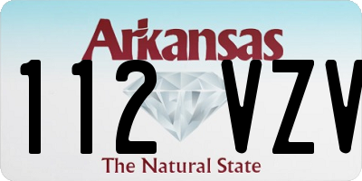 AR license plate 112VZV