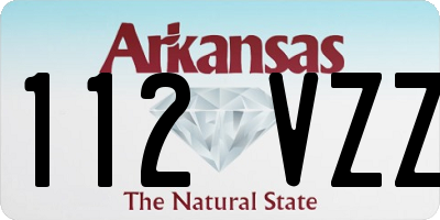 AR license plate 112VZZ
