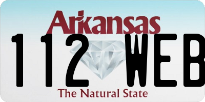 AR license plate 112WEB