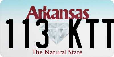 AR license plate 113KTT