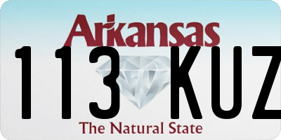 AR license plate 113KUZ