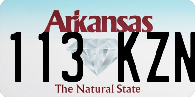 AR license plate 113KZN