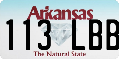 AR license plate 113LBB