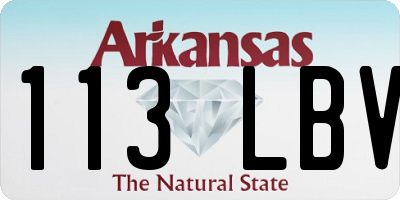 AR license plate 113LBV