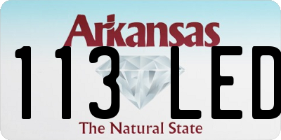 AR license plate 113LED