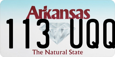 AR license plate 113UQQ
