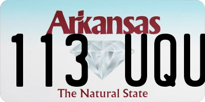AR license plate 113UQU