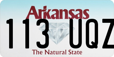 AR license plate 113UQZ