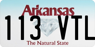 AR license plate 113VTL