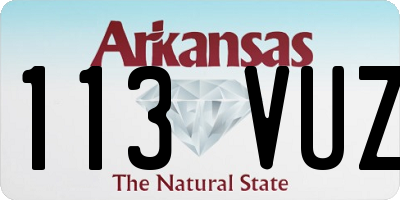 AR license plate 113VUZ