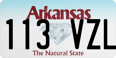 AR license plate 113VZL