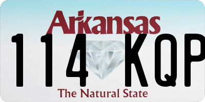 AR license plate 114KQP