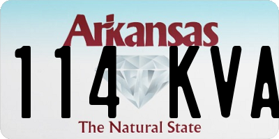 AR license plate 114KVA