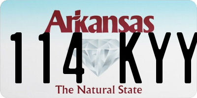 AR license plate 114KYY