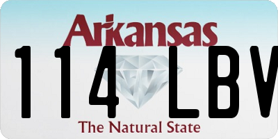 AR license plate 114LBV