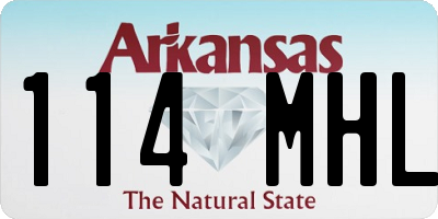 AR license plate 114MHL
