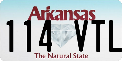 AR license plate 114VTL