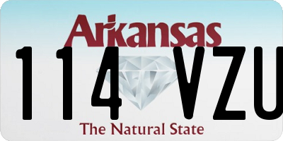 AR license plate 114VZU