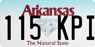 AR license plate 115KPI