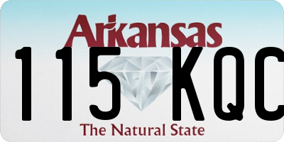 AR license plate 115KQC