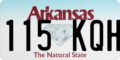 AR license plate 115KQH