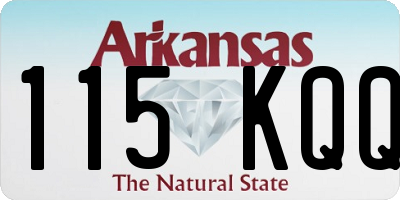 AR license plate 115KQQ