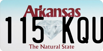 AR license plate 115KQU