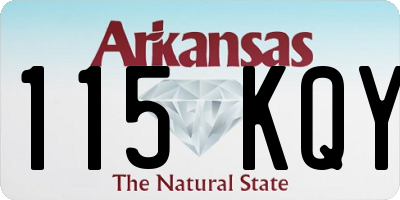 AR license plate 115KQY