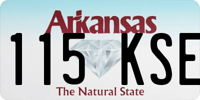 AR license plate 115KSE