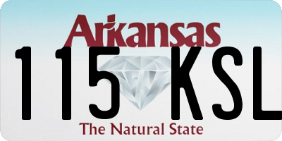 AR license plate 115KSL