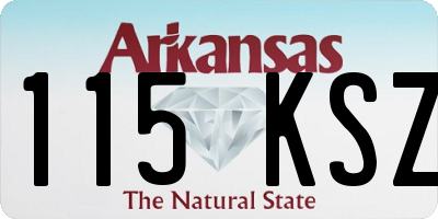 AR license plate 115KSZ