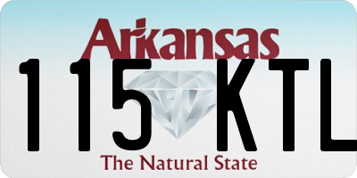 AR license plate 115KTL