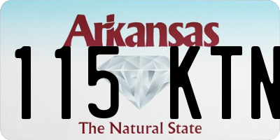 AR license plate 115KTN