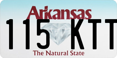 AR license plate 115KTT