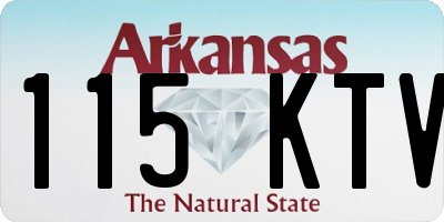 AR license plate 115KTV