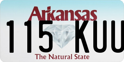 AR license plate 115KUU