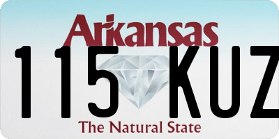 AR license plate 115KUZ