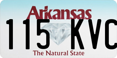 AR license plate 115KVC