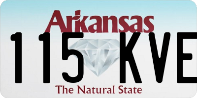 AR license plate 115KVE