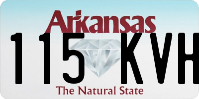 AR license plate 115KVH