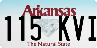 AR license plate 115KVI
