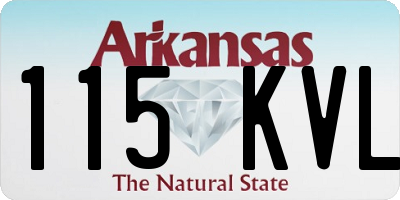 AR license plate 115KVL