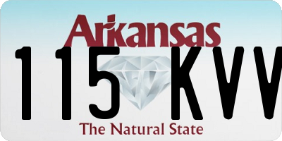 AR license plate 115KVV