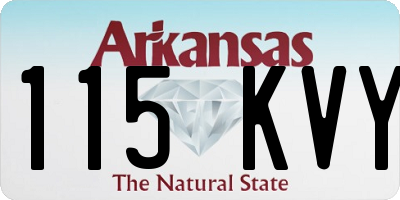 AR license plate 115KVY