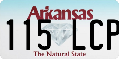 AR license plate 115LCP