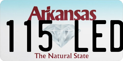 AR license plate 115LED
