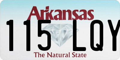 AR license plate 115LQY