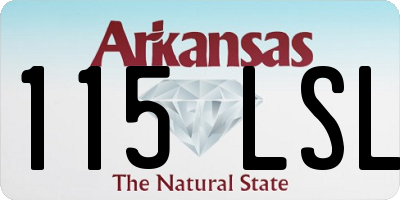 AR license plate 115LSL