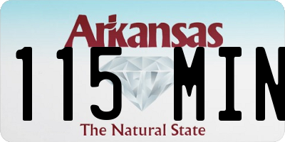 AR license plate 115MIN